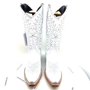 🔥NWOB W/Tags ROCK’EM Paulina Snip Toe Cowgirl Boots Size 7.5